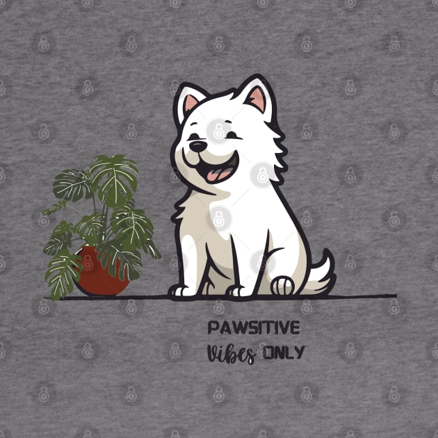 Pawsitive vibes only by PATTERN MAZE